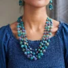 Kantha Azure Karita Necklace