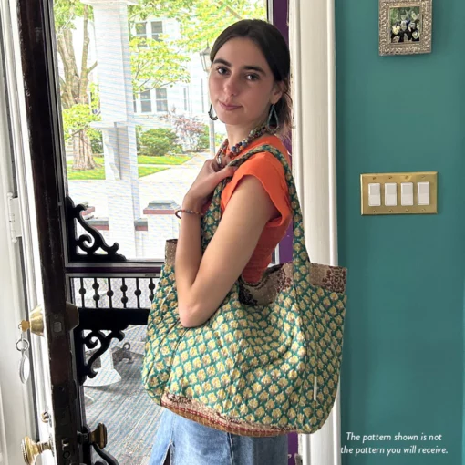 Kantha Carryall Tote (No.035)