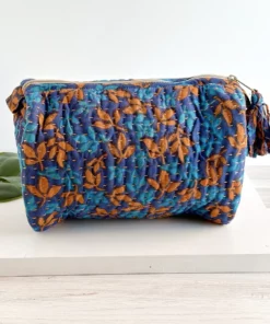 Kantha Cosmetic Bag (No.017)
