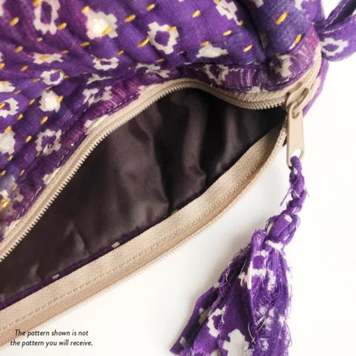 Kantha Cosmetic Bag (No.022)