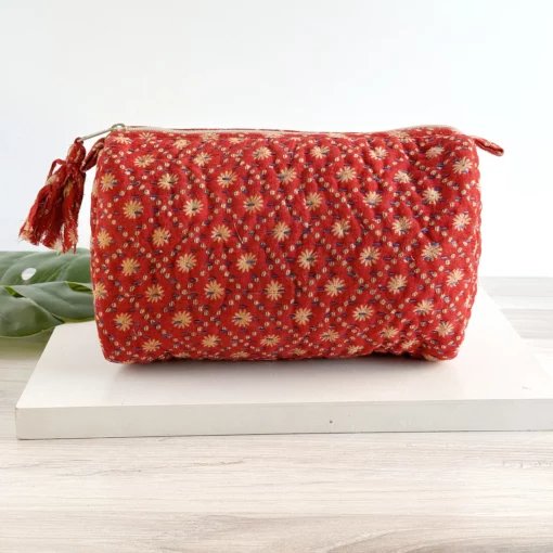 Kantha Cosmetic Bag (No.022)