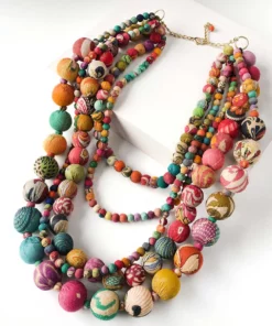 Kantha Isla Necklace