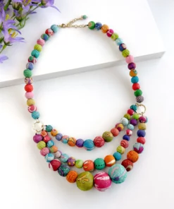 Kantha Tressilian Necklace