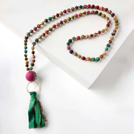Kantha Necklace